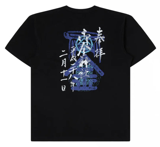  Edwin T-shirt Goshuin Ii Ts Black Uomo Nero