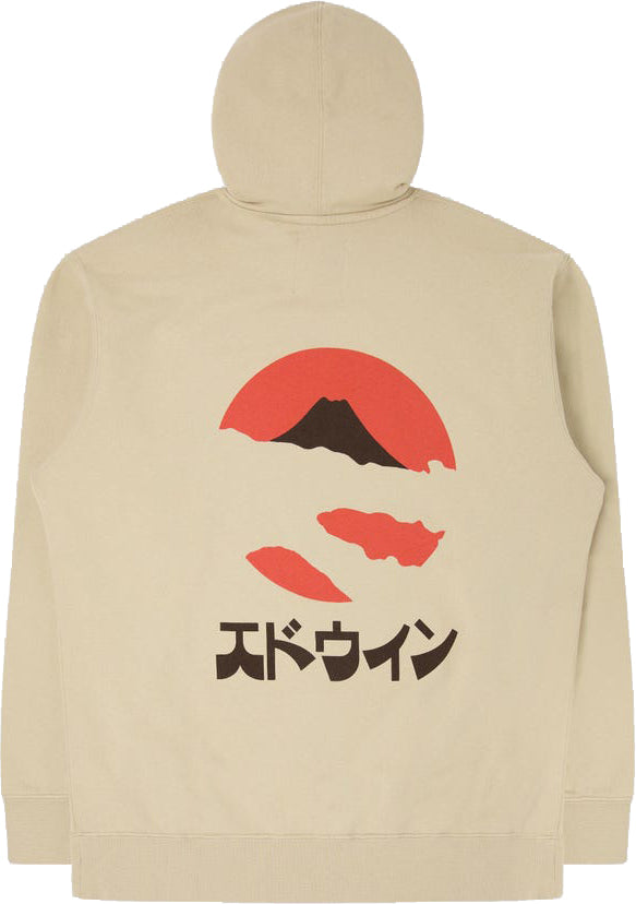 Edwin felpa Kamifuji Hoodie Sweat abbey stone