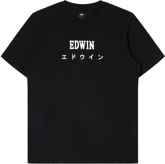  Edwin T-shirt Japan Ts Black Uomo Nero