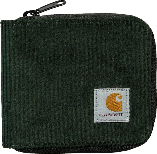  Carhartt Wip Portafoglio Flint Zip Wallet Dark Cedar Special_unisex Verde