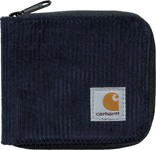  Carhartt Wip Portafoglio Flint Zip Wallet Dark Navy Special_unisex Blue