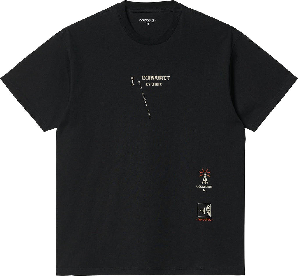  Carhartt Wip T-shirt Ss Connect Black Nero Uomo - 2