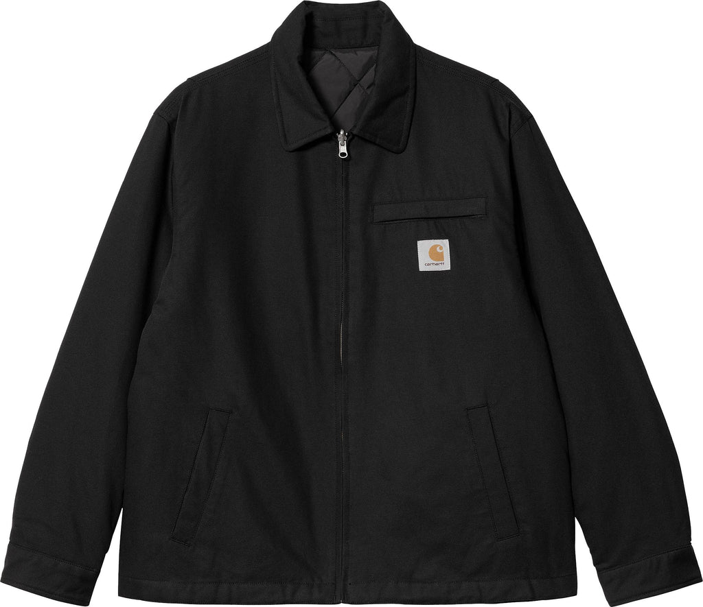  Carhartt Wip Giacca Reversibile Madera Jacket Black White Nero Uomo - 4