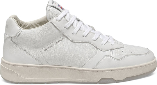  Crime London Scarpe Timeless Mid Top Limited Edition Total White Uomo Bianco