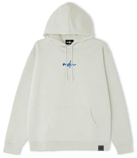  Mdn Felpa Hoodie Basic Logo Off White Uomo Bianco