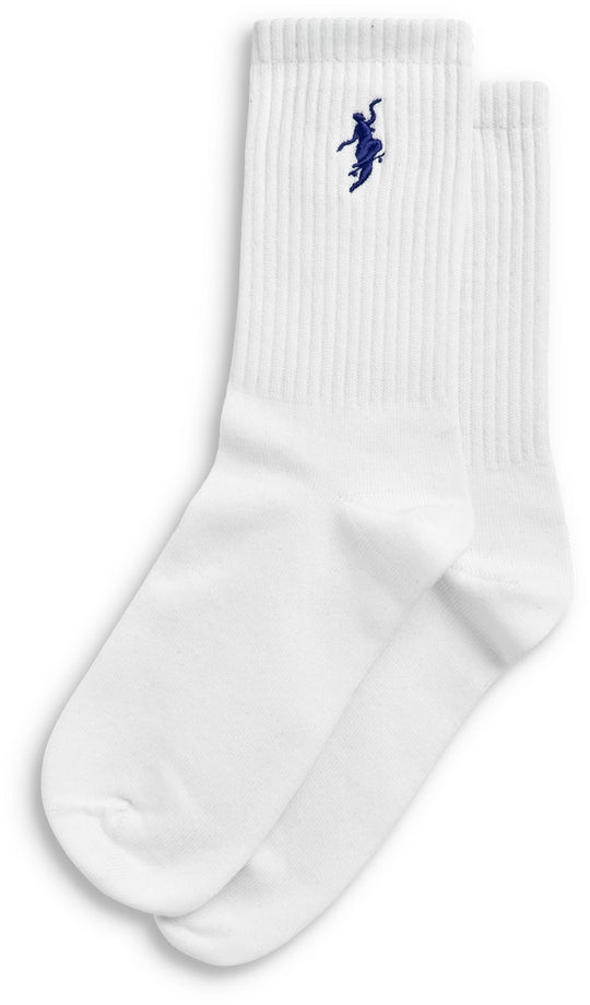  Polar Skate Co. Calze No Comply Socks White Blue Special_unisex Bianco