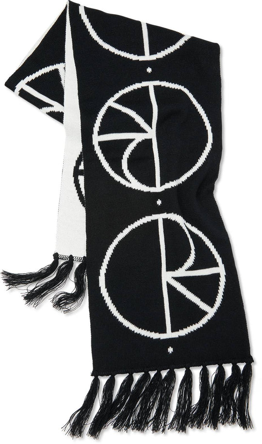  Polar Skate Co. Sciarpa Stroke Logo Scarf Black Special_unisex Nero