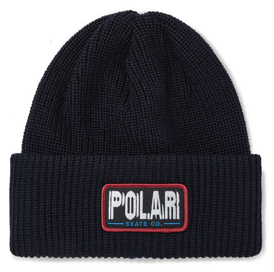  Polar Skate Co. Cuffia Earthquake Merino Beanie Navy Special_unisex Blue