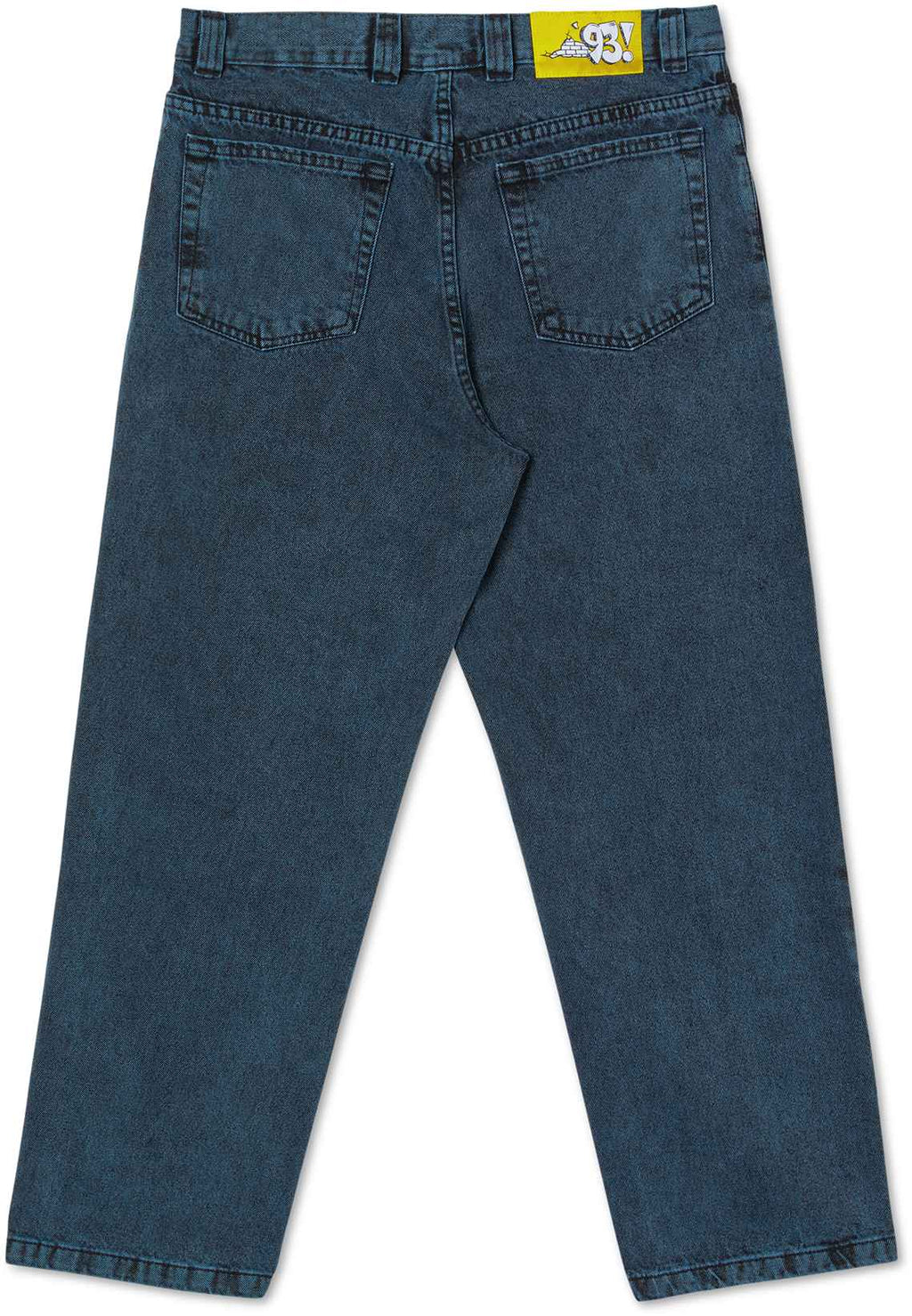 Polar Skate Co. Jeans '93 Denim Cyan Black Blue Uomo » ModeOn