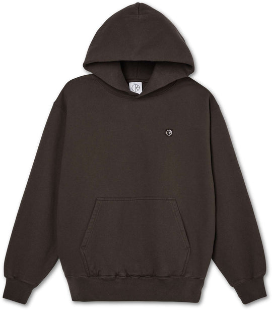  Polar Skate Co. Felpa Patch Hoodie Chocolate Uomo Marrone