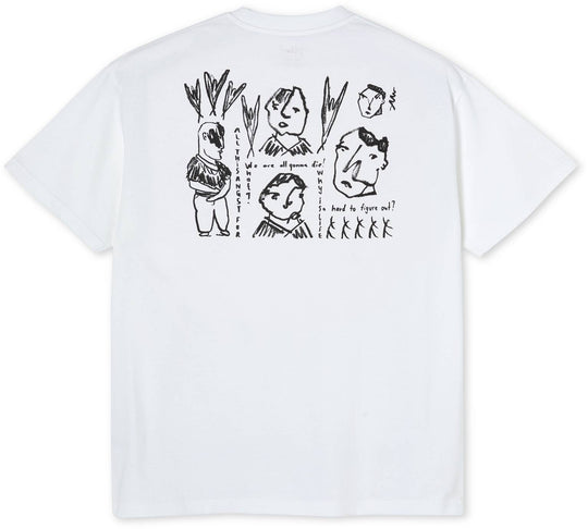  Polar Skate Co. T-shirt Seen Better Days Tee White Uomo Bianco