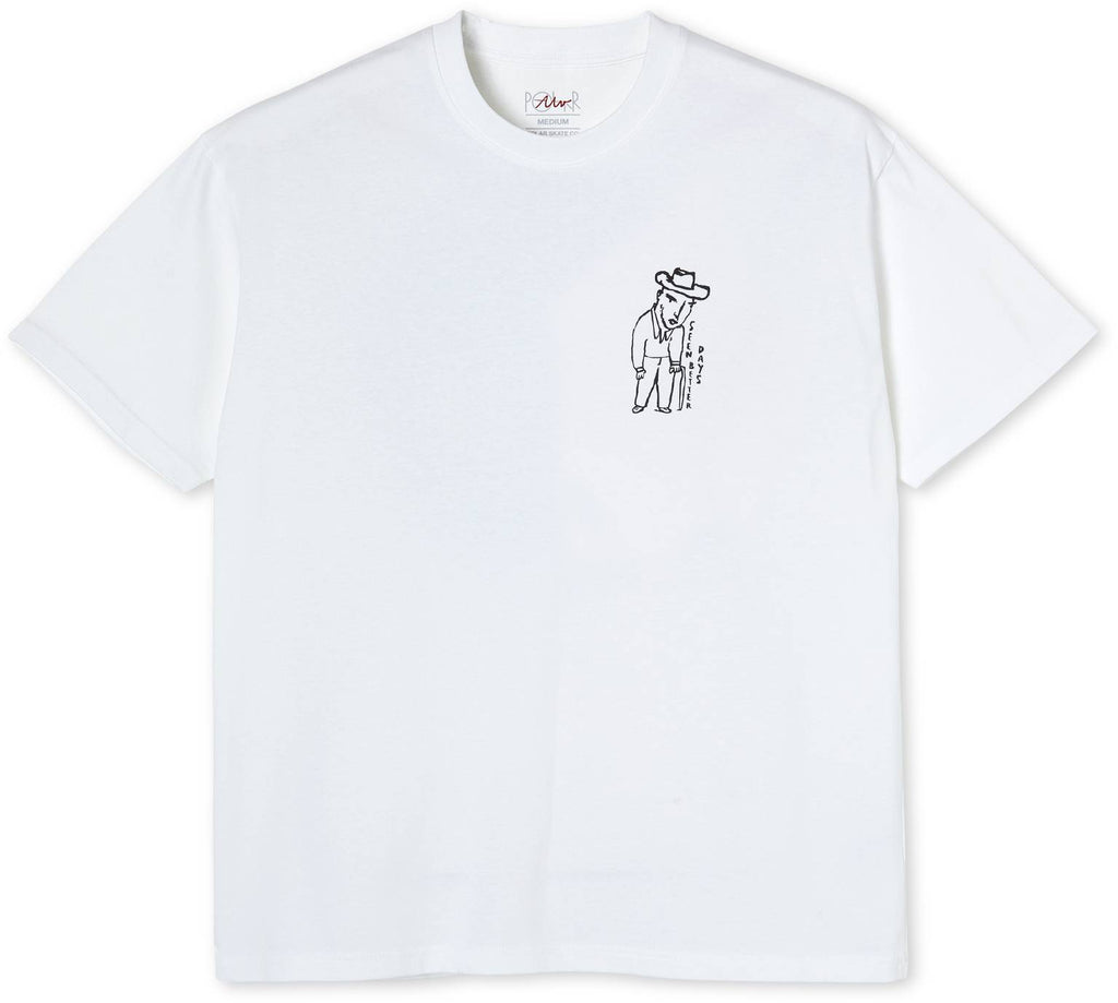  Polar Skate Co. T-shirt Seen Better Days Tee White Bianco Uomo - 2