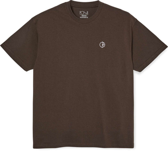  Polar Skate Co. T-shirt Team Tee Chocolate Uomo Marrone