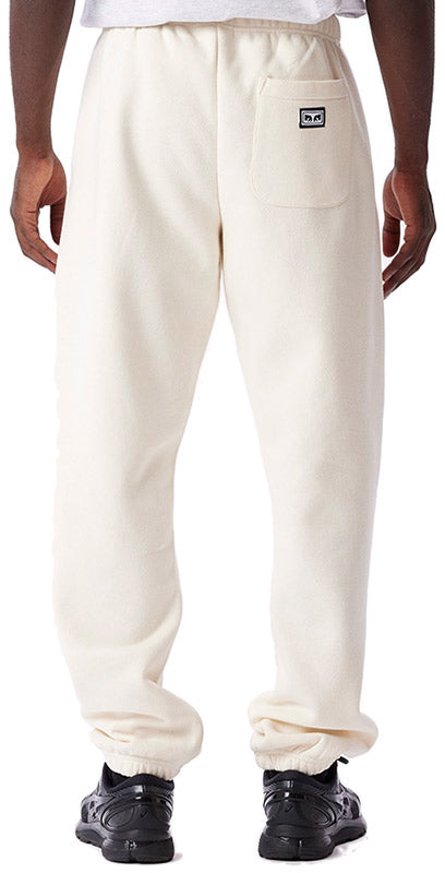  Obey Pantaloni Established Works Eyes Sweatpant Unbleached Uomo Beige