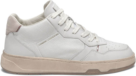  Crime London Scarpe Timeless Mid Top W Cloud Pink Donna Bianco