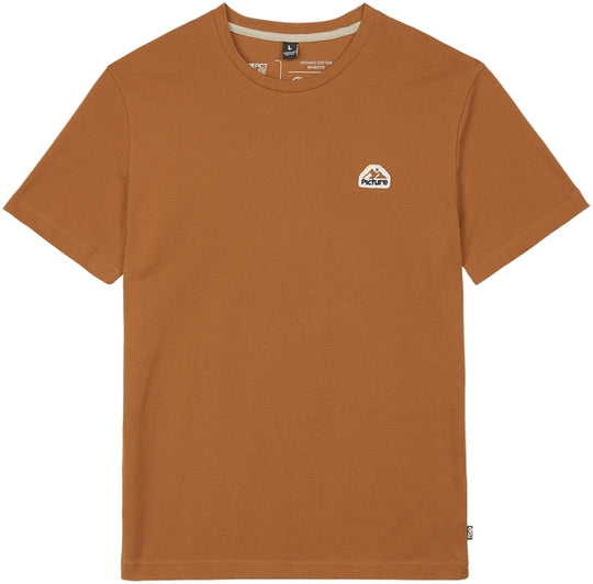  Picture T-shirt Harmon Tee Nutz Uomo Marrone