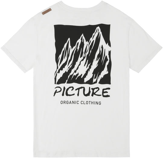  Picture T-shirt Lobap Tee White Uomo Bianco