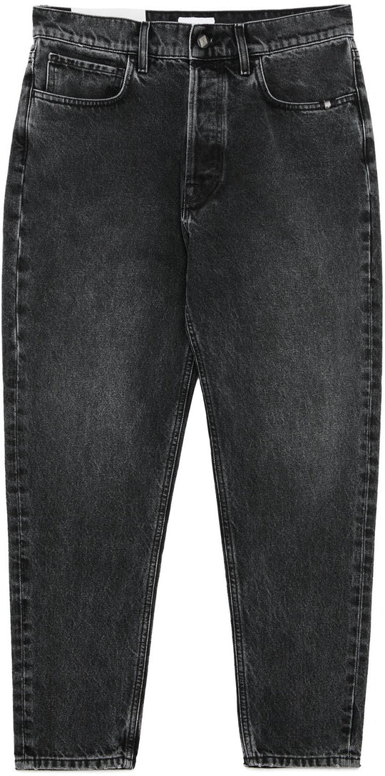  Amish Jeans Jeremiah Denim Black Stone Uomo Blue
