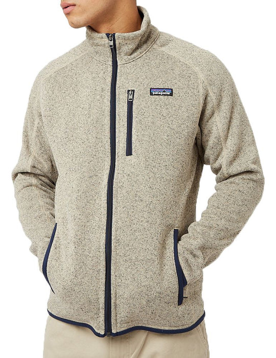  Patagonia Felpa Men's Better Sweater Jacket Oar Tan Uomo Beige