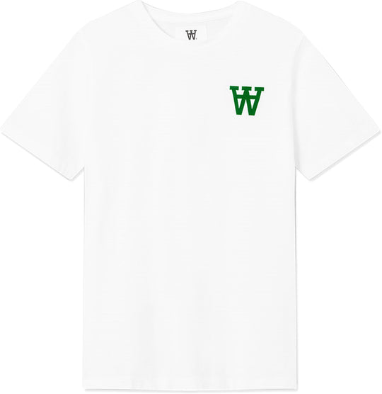  Wood Wood T-shirt Ace Aa White Uomo Bianco