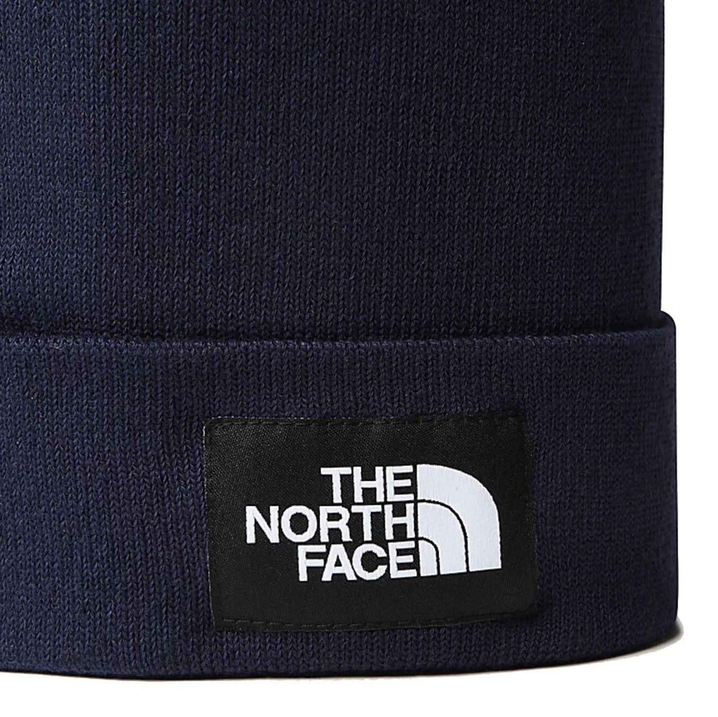  The North Face Cuffia Tnf Logo Box Cuffed Beanie Summit Navy Blue Uomo - 2
