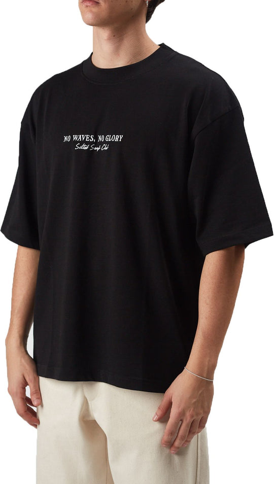  The Silted Company T-shirt Club Teee Black Uomo Nero