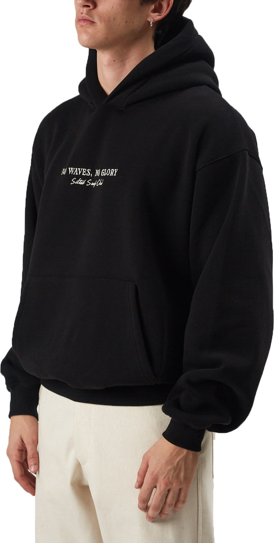  The Silted Company Felpa Motto Hoodie Black Uomo Nero
