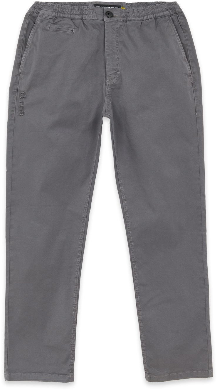  Iuter Pantalone Citizen Pant Dark Grey Grigio Uomo - 1
