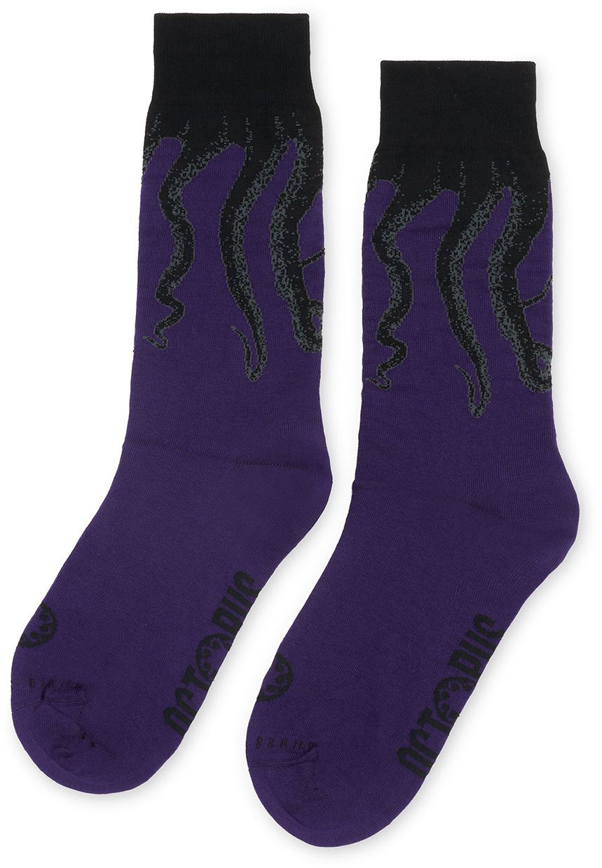  Octopus Claze Original Socks Purple Viola Uomo - 1