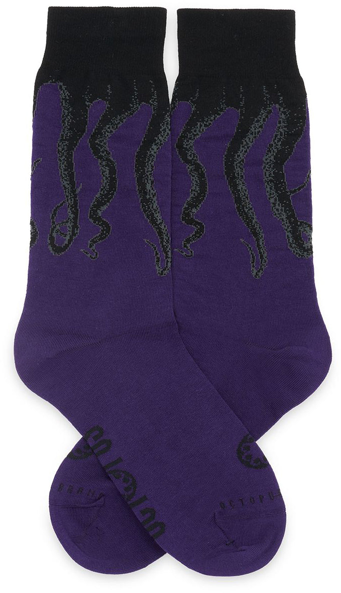  Octopus Claze Original Socks Purple Viola Uomo - 2