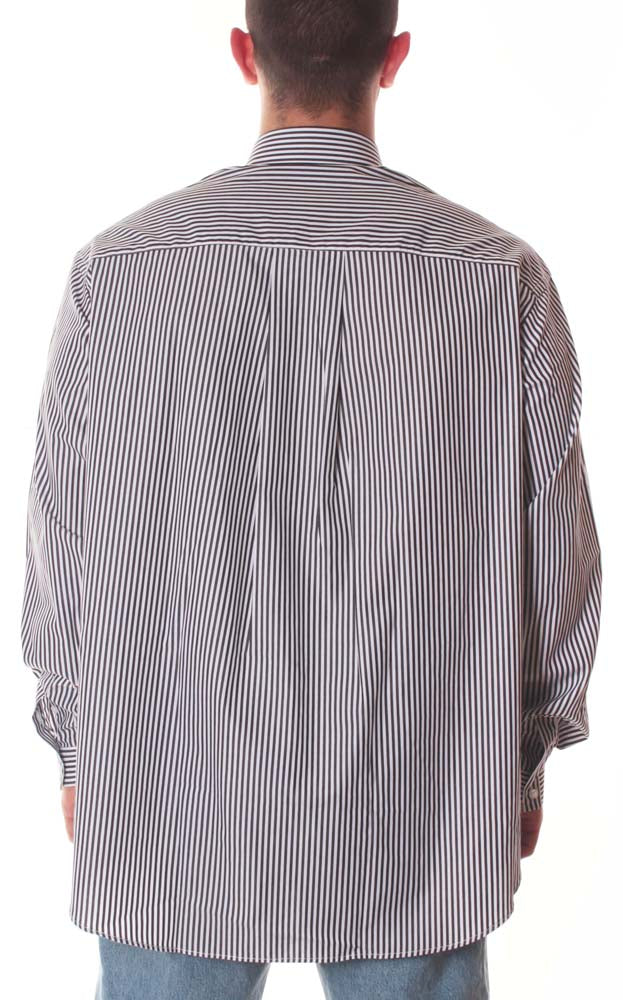  Choice Camicia Oversize Manta Regal Black Bianco/nero Uomo - 4