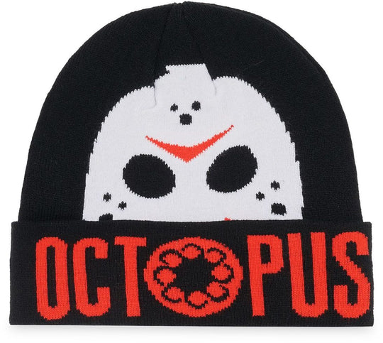  Octopus Cuffia Jason Beanie Black Uomo Nero