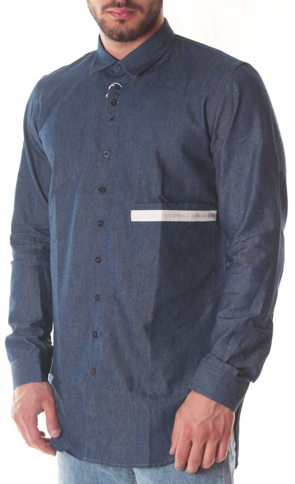 Choice camicia Oberon Plus karaoke blue