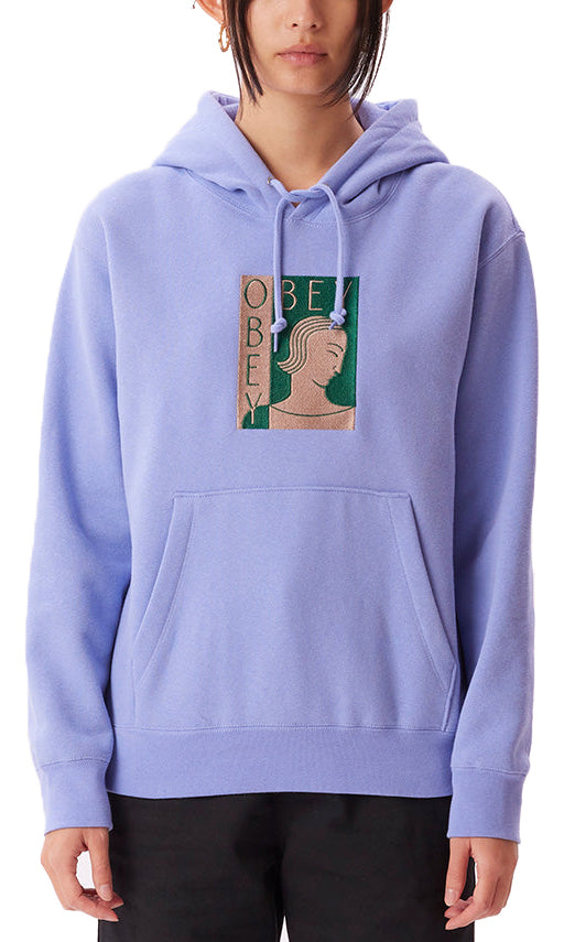  Obey Felpa Cut Out Hood Specialty Fleece Digital Violet Special_unisex Viola