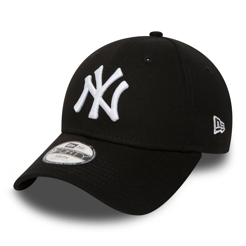 New Era Cappello 940 League Basic Cap New York Yankees Black White Nero Uomo - 1