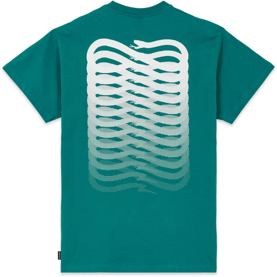  Propaganda T-shirt Ribs Petrol Uomo Verde