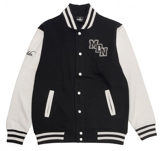  Mdn Felpa Varsity Fleece Black Special_unisex Nero