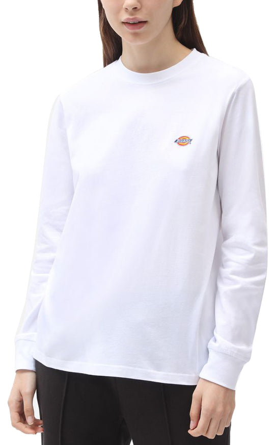  Dickies T-shirt Ls Mapleton Tee White Special_unisex Bianco