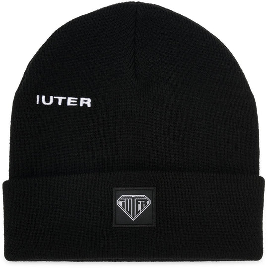  Iuter Cuffia Logo Beanie Black Special_unisex Nero
