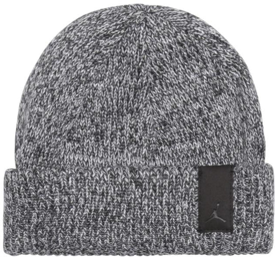  Jordan Cuffia Watch Embroidered Knit Beanie Dark Grey Uomo Grigio