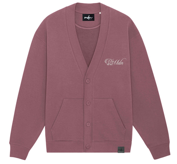 MDN felpa Cardigan litchi pink