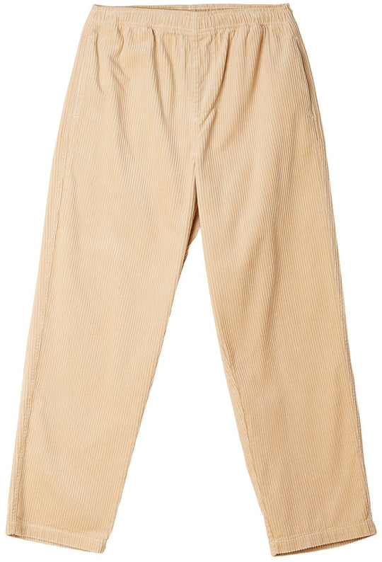  Obey Pantaloni Easy Cord Pant Irish Cream Uomo Beige