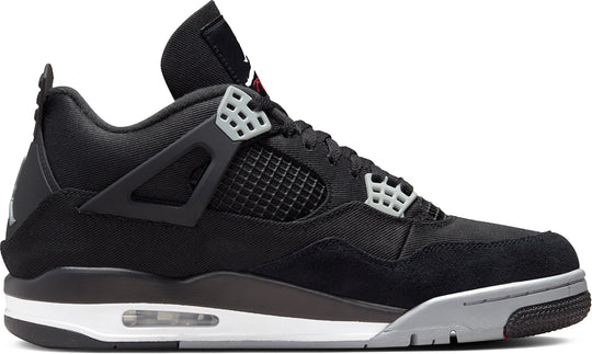  Jordan 4 Retro Se Black Canvas Uomo Nero