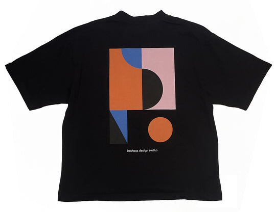  Cultura T-shirt Geoc Tee Black Uomo Nero