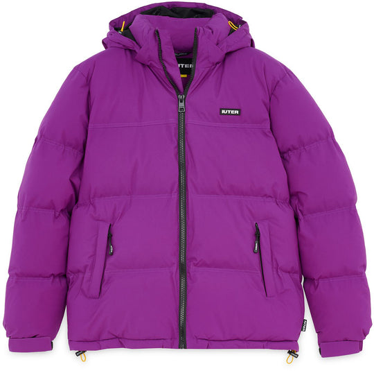  Iuter Giacca Puff Jacket Purple Uomo Viola