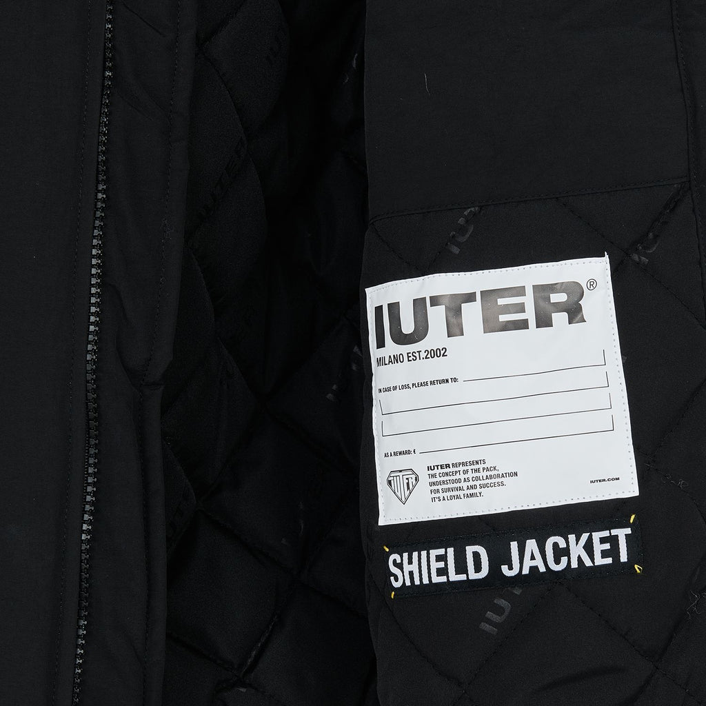  Iuter Giacca Shield Jacket Black Nero Uomo - 4