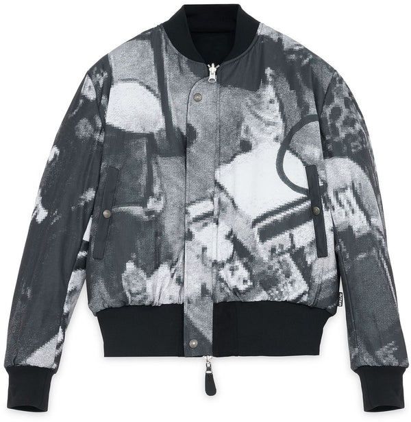 Iuter giacca reversible Jacket Bomber black