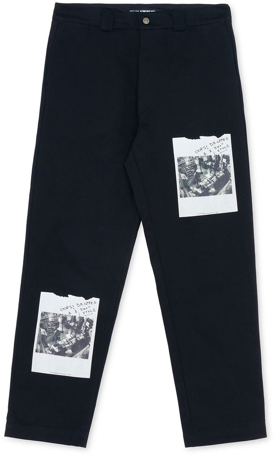  Iuter Pantaloni Shame Works Pant Black Uomo Nero