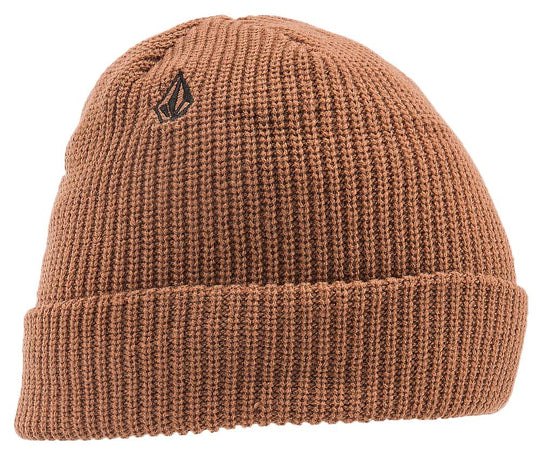  Volcom Cuffia Full Stone Beanie Mocha Uomo Marrone