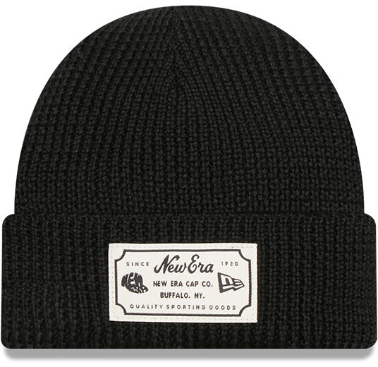  New Era Cuffia Patch Short Cuff Beanie Black Uomo Nero